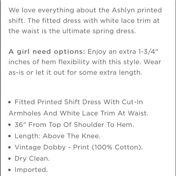 Lilly Pulitzer Shift dress - Picture 7 of 7